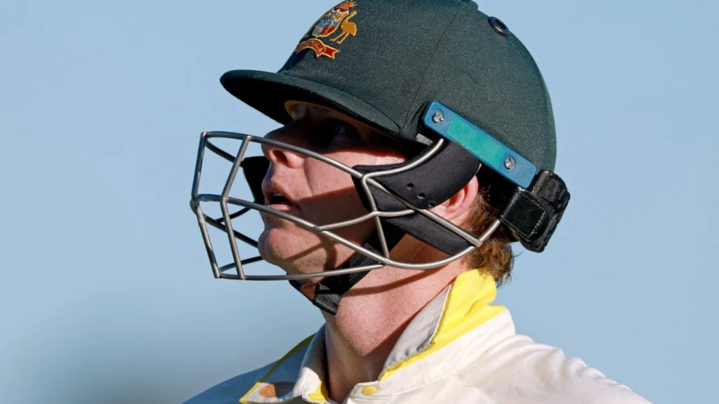 Veteran Australia batter Steve Smith is being assessed for concussion after getting a helmet
