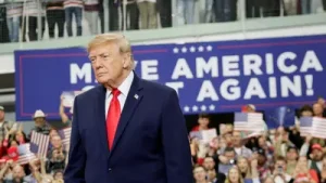 President Donald Trump suggested on Monday that the United States may have “gone too far”