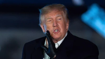President Donald Trump doubled down on his comments suggesting Iran could hit Los Angeles