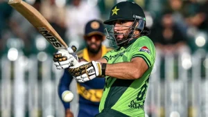 Pakistan batter Salman Agha scored a fine century as his side beat Sri Lanka by 37 runs