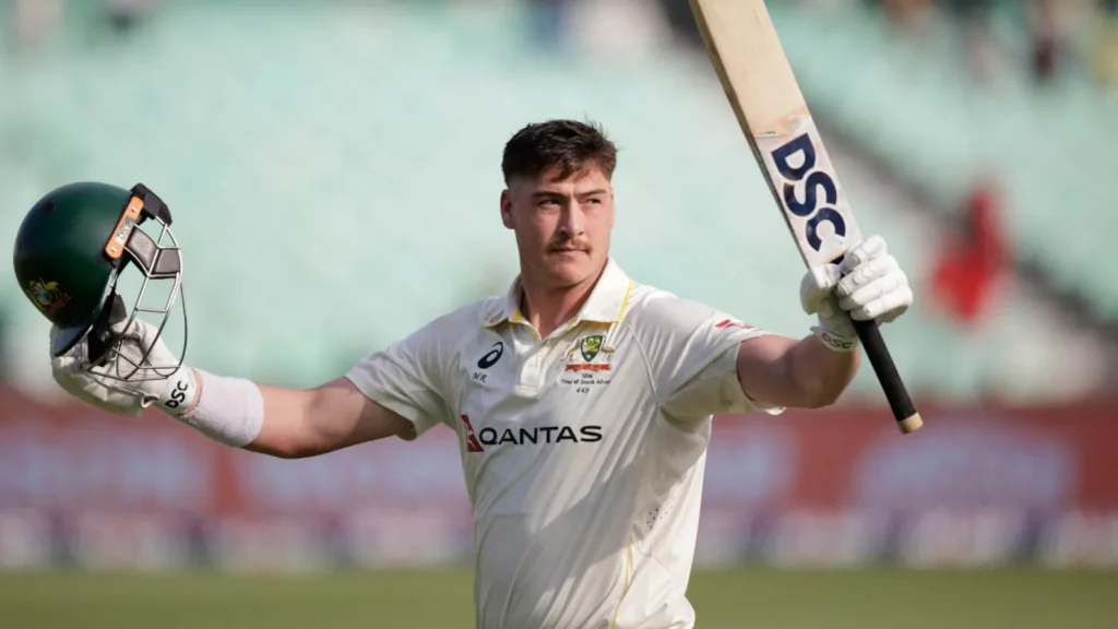 Australian batter Matt Renshaw surpassed Virat Kohli's record for the most runs scored while