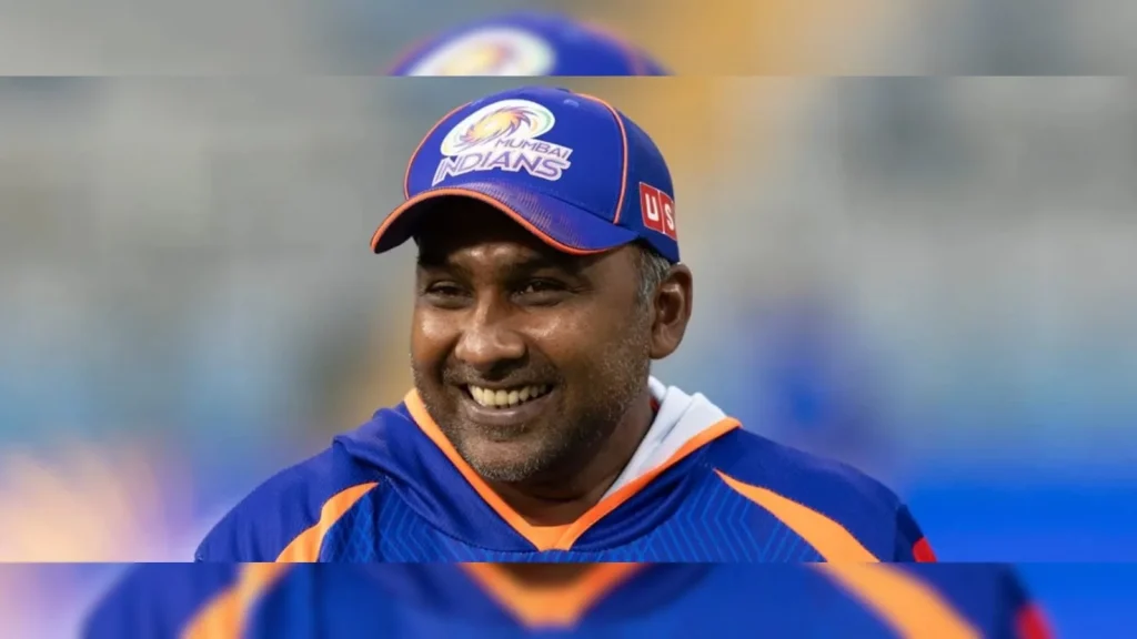 Mahela Jayawardene stepped down as the head coach of Mumbai Indians, the update was shared