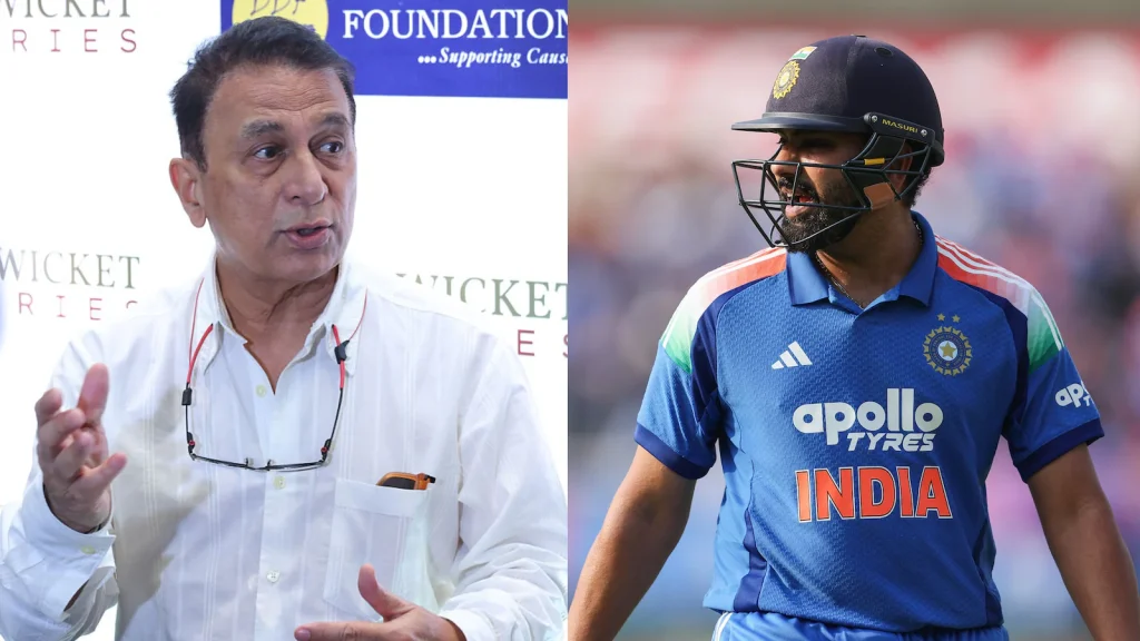 India legend Sunil Gavaskar didn't hide his frustration after seeing Rohit Sharma, the team's
