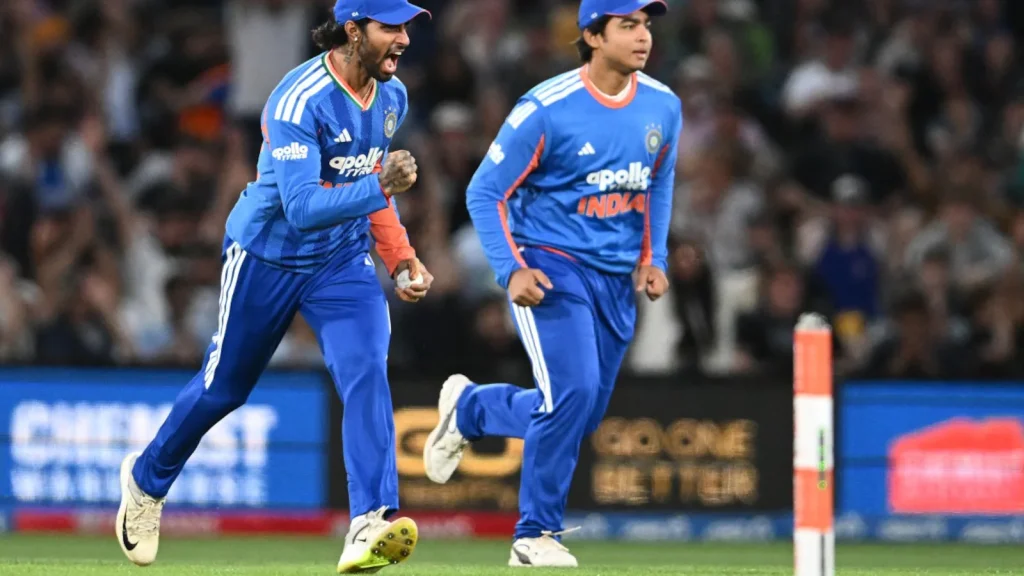 It took Tilak Varma only three overs in the second India vs New Zealand T20I on Saturday