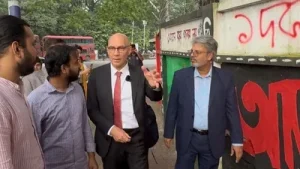 Months later in October, he visited Bangladesh and met with Yunus, the Chief Justice, the army