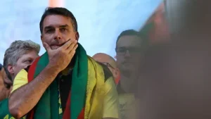 Bolsonaro, his wife and two daughters crossed over into Argentina at 10:50pm local time