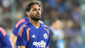 Bhuvneshwar initially earned a recall for India’s five-match T20I series in New Zealand
