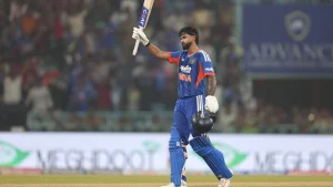 India T20 captain Shreyas Iyer on Wednesday climbed to a career-best seventh spot in the latest