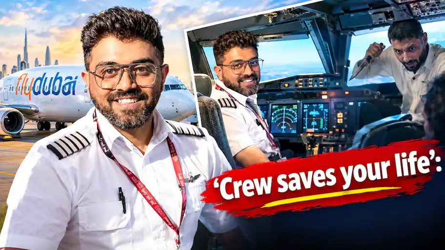Indian pilot Captain Smit Machchhar has prevented a catastrophe by stopping the co-pilot