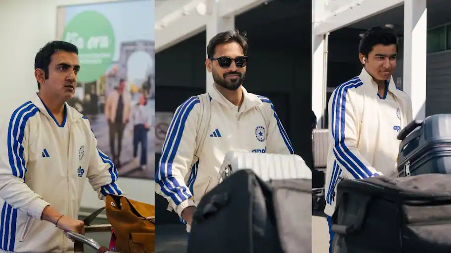 Gautam Gambhir, Bhuvneshwar Kumar and Vaibhav Sooryavanshi arrive in Christchurch — India Tour