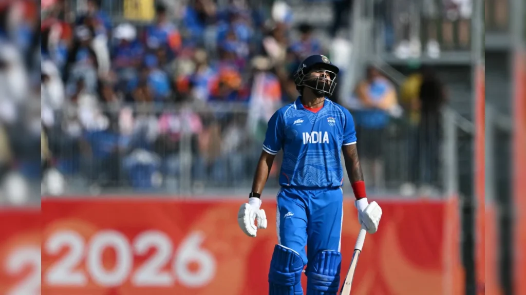 The Asian Games quarterfinal against Afghanistan on September 28 was washed out