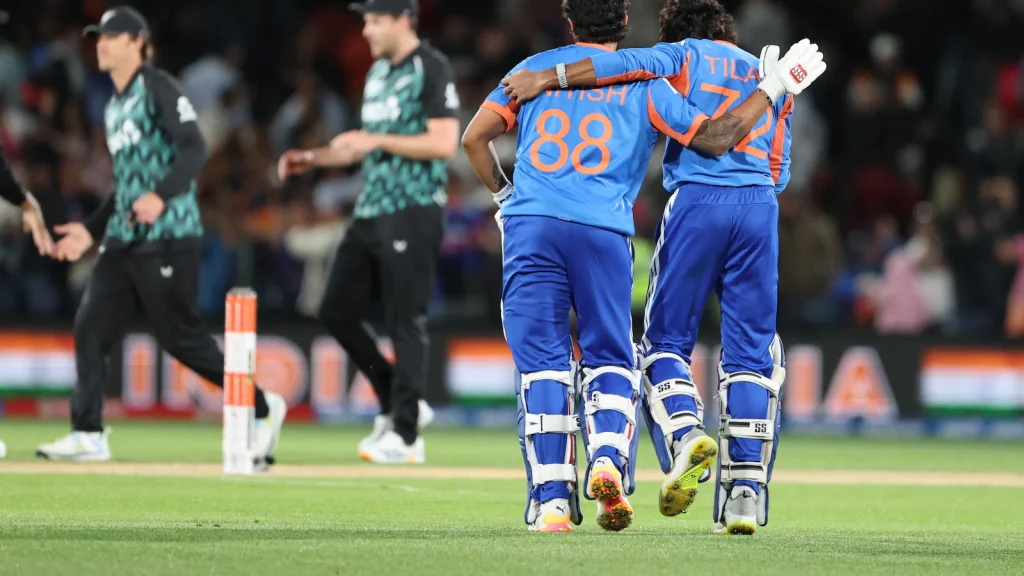 all of those teams had at least five wickets in hand, unlike India in Christchurch While there