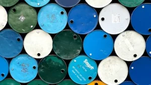 Oil prices fell on Monday after reaching a five-month high, as investors booked profits