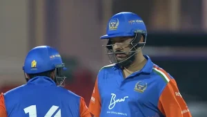 India Champions will aim to return to winning ways as they take on Bangladesh Champions