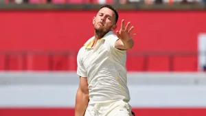 However, Hazlewood struck again to bowl Jansen and complete his 15th five-wicket haul in Test