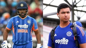 Sooryavanshi has been part of India's T20I squads since the away series against Ireland, but