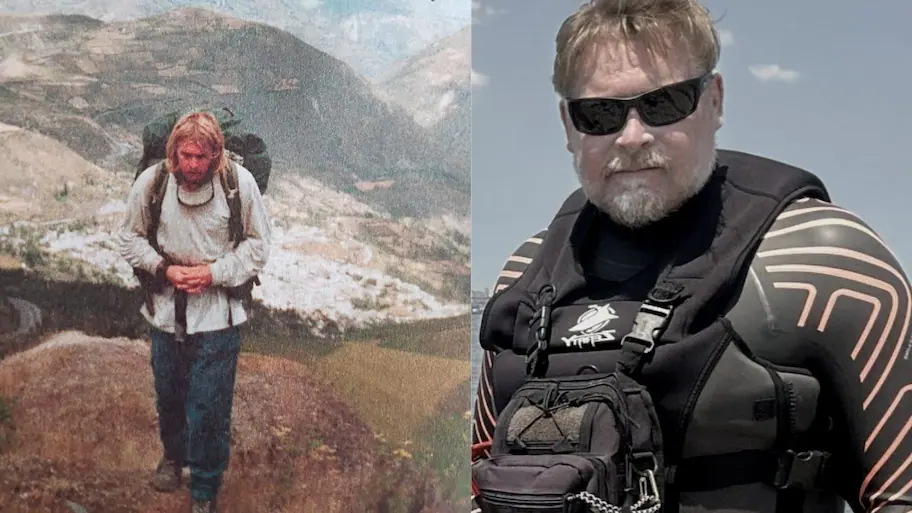 Over 28 years, Bushby travelled nearly 50,000 km across some of the world's most difficult