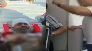 New video shows chaotic aftermath; passengers rush to help after Indian pilot attacked — Flydubai