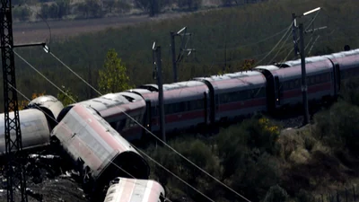 As many as 64 people were killed in the train collision, news agency AP reported