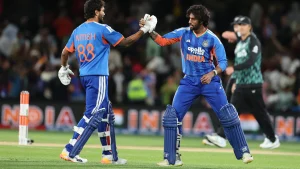 Tilak Varma and Nitish Kumar Reddy then dug deep to take India to victory with one ball to spare