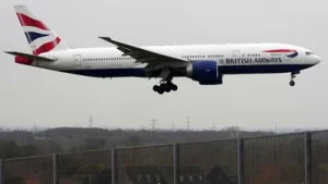 British Airways London-Chicago flight descends to 9,000 ft over Ireland, declares emergency