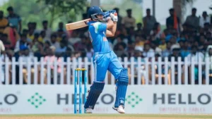 Suryansh Shedge made a quickfire 66 and pacer Gurjapneet Singh took three wickets as India