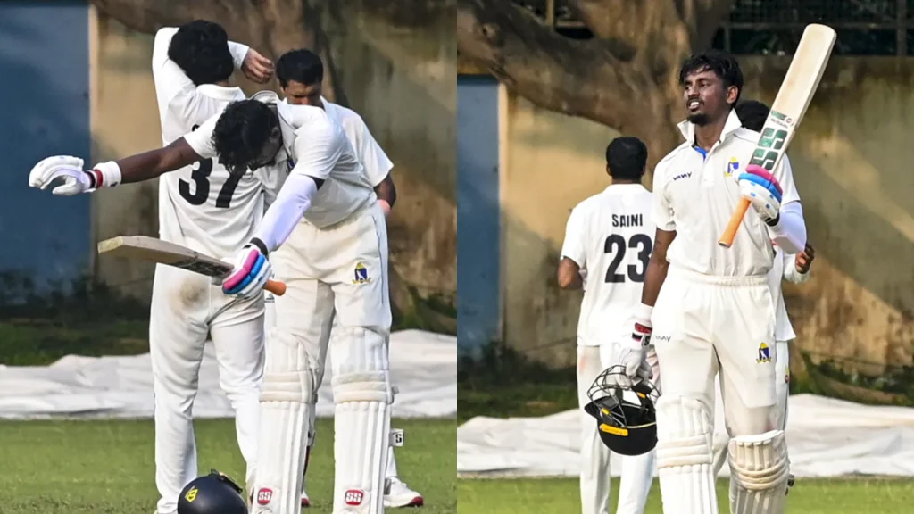 Bengal wicketkeeper-batter Abhishek Porel struck an unbeaten century for his side in an ongoing