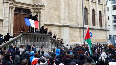 Interior minister Laurent Nuñez announced the deployment of around 70,000 police officers